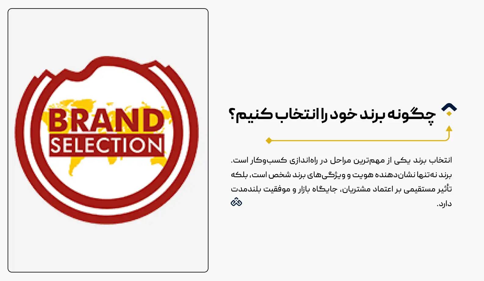 چگونه برند خود را انتخاب کنیم؟ 10نکته مهم